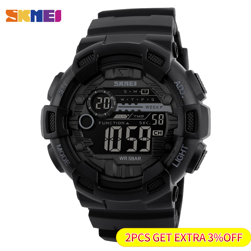 SKMEI Outdoor Sport Watch Men  - огляд і ціна Outdoor Lighting Zones