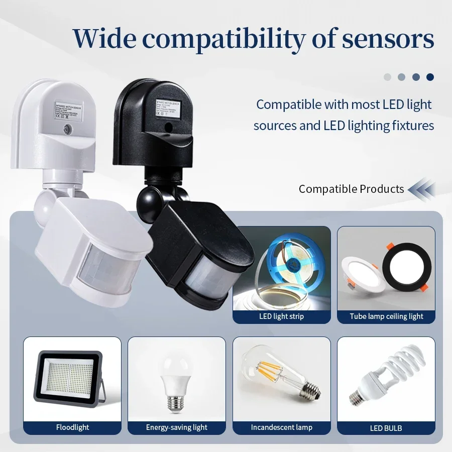 110-240V PIR Motion Sensor 12V - огляд і ціна Outdoor Lighting Led Fixtures
