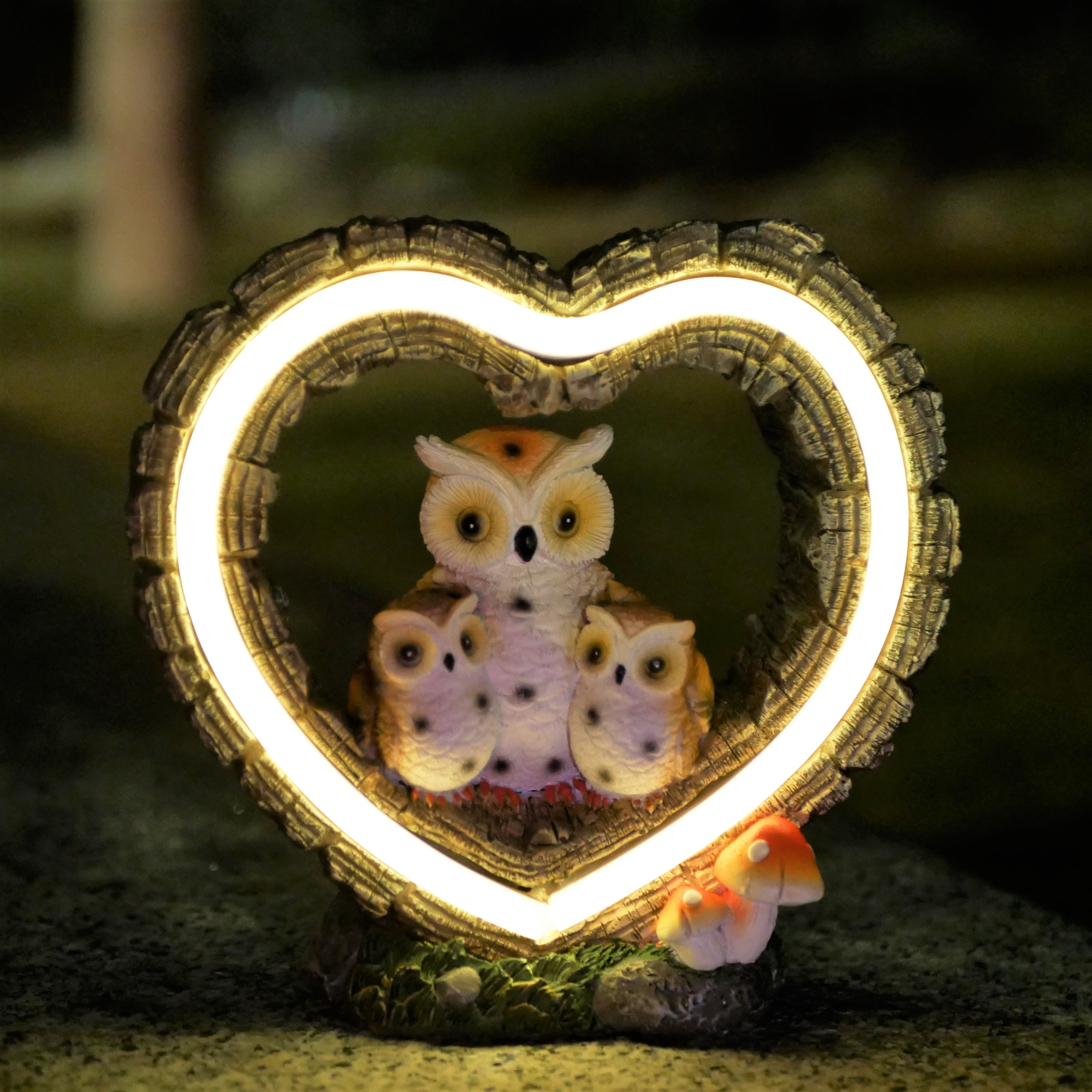 1Pc Solar-Powered Light, Heart - огляд і ціна Outdoor Lighting For Patio