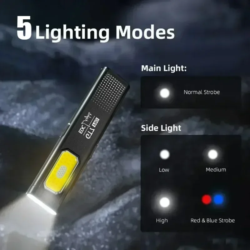Mini LED Flashlight USB C Rech - огляд і ціна Led Flood Light