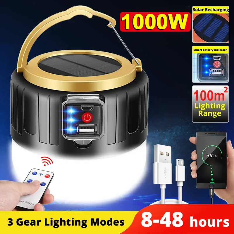 LED Solar Camping Light Power  - огляд і ціна Outdoor Lighting Led Fixtures