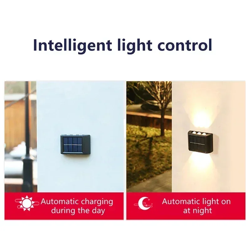 COB Solar Wall Lamp Outdoor Wa - огляд і ціна Outdoor Lighting For Patio