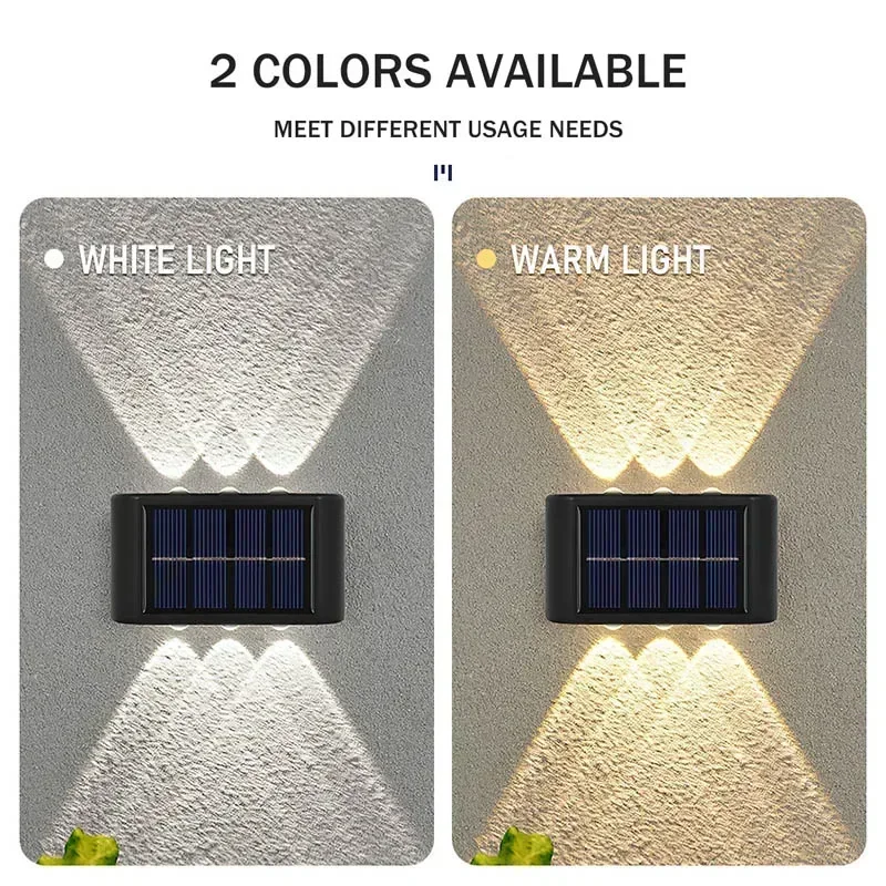 COB Solar Wall Lamp Outdoor Wa - огляд і ціна Outdoor Lighting For Patio