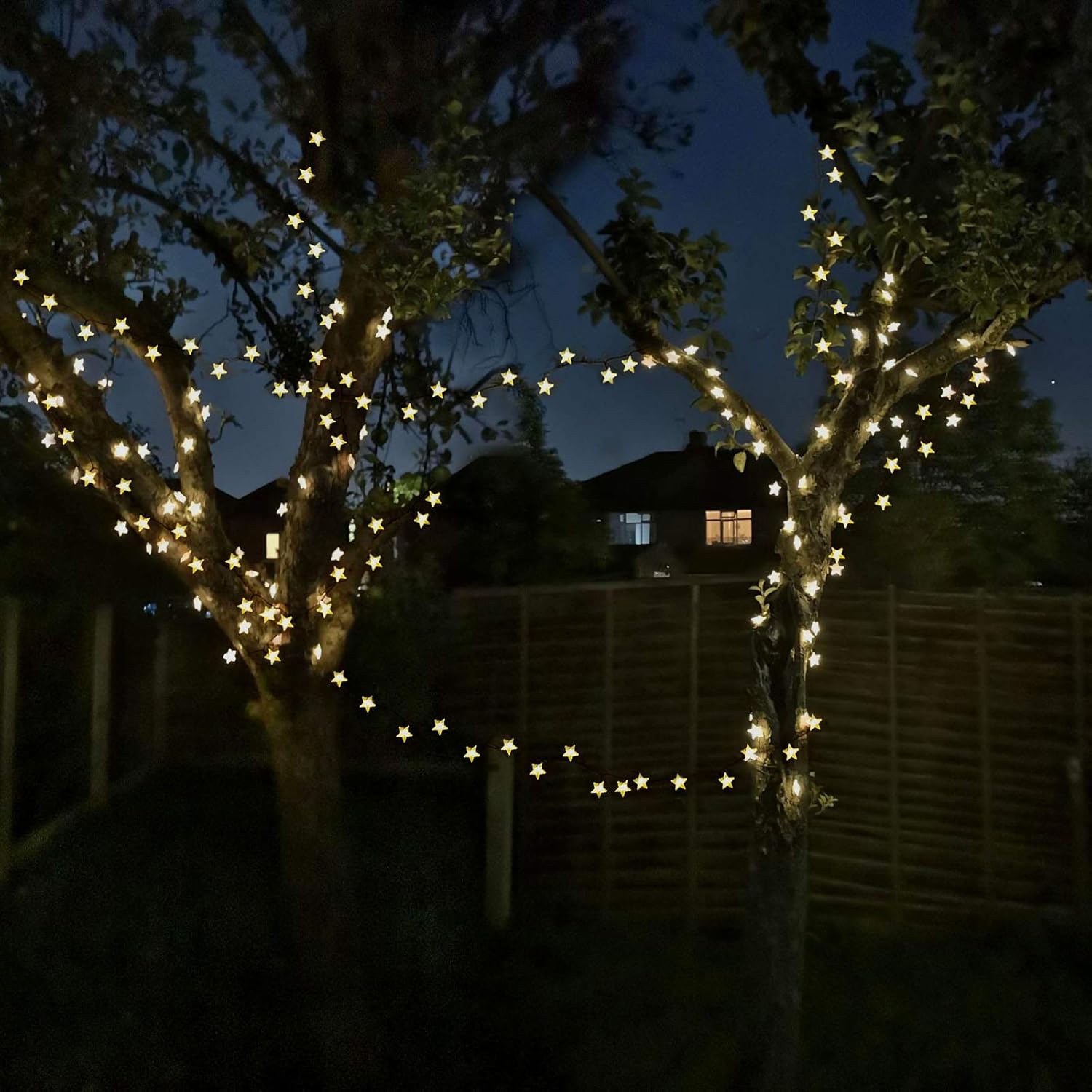50ft 120 LED Solar Star Fairy  - огляд і ціна Outdoor Lighting For Patio