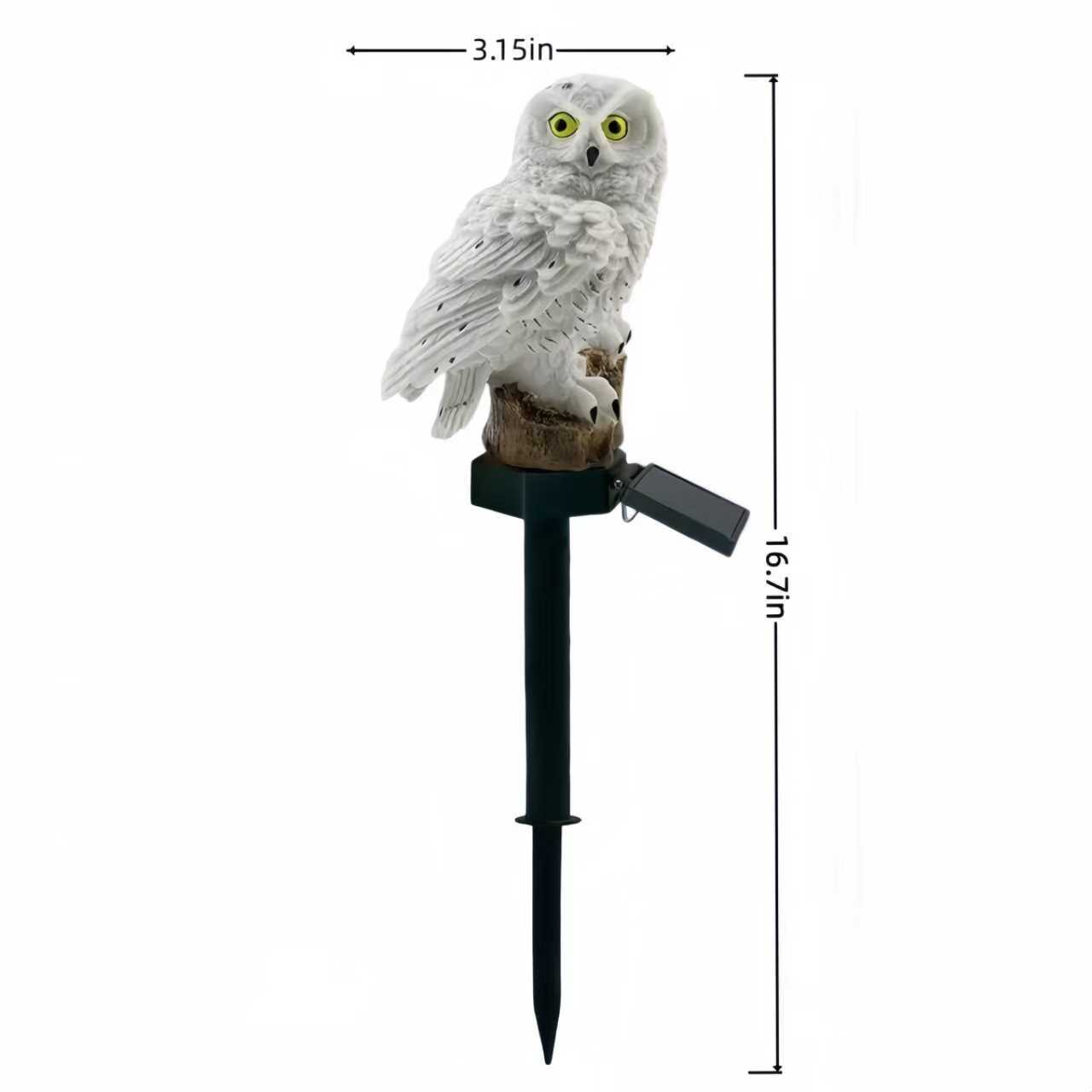 Solar Owl Garden Stake Light O - огляд і ціна Outdoor Lighting Led Fixtures