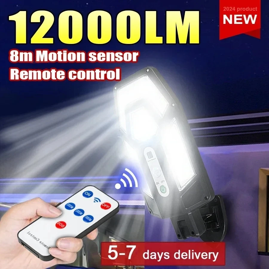 12000LM Powerful Solar Wall La - огляд і ціна Outdoor Lighting Led Fixtures