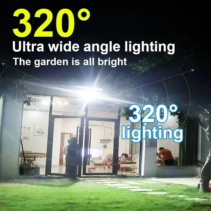 12000LM Powerful Solar Wall La - огляд і ціна Outdoor Lighting Led Fixtures
