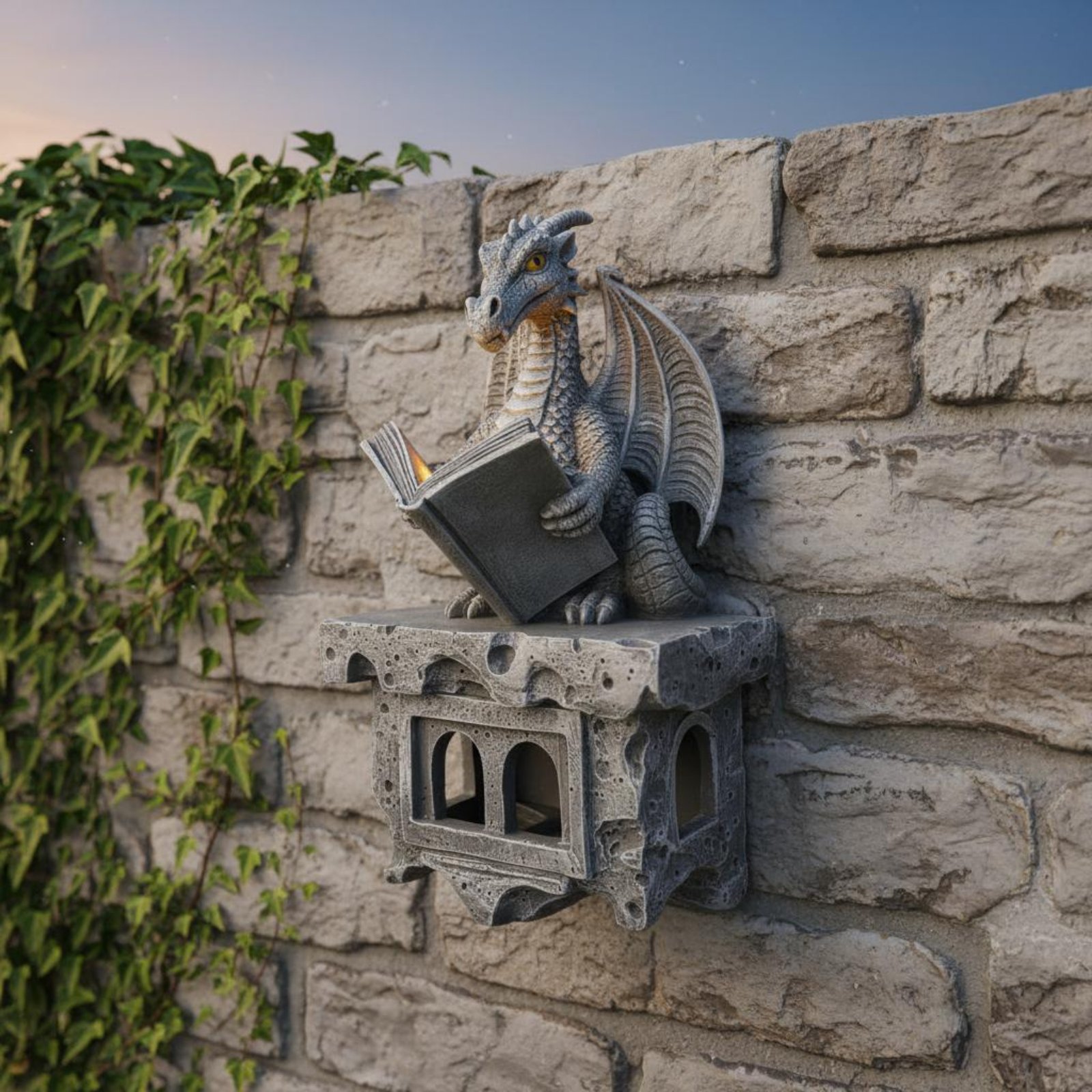 Solar Wyvern Wall Shine Auto O - огляд і ціна Outdoor Lighting For Patio