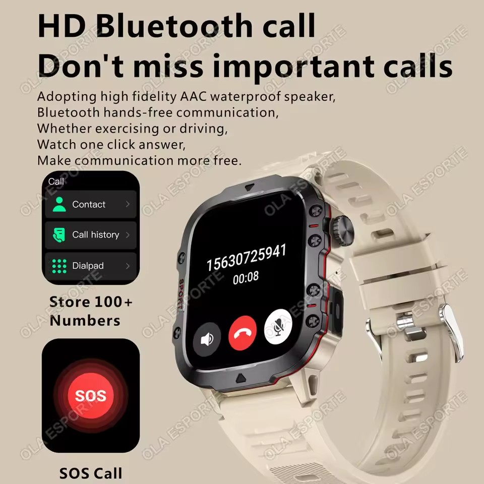 2026 New Military Smart Watch  - огляд і ціна Outdoor Lighting Zones