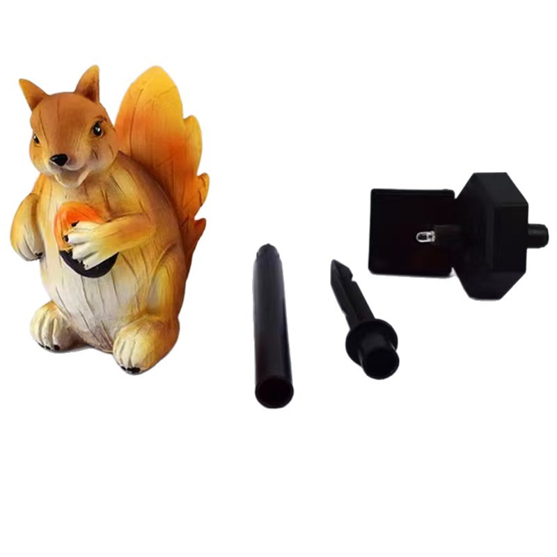 LED Solar Resin Squirrel Groun - огляд і ціна Outdoor Lighting Ground Fixtures