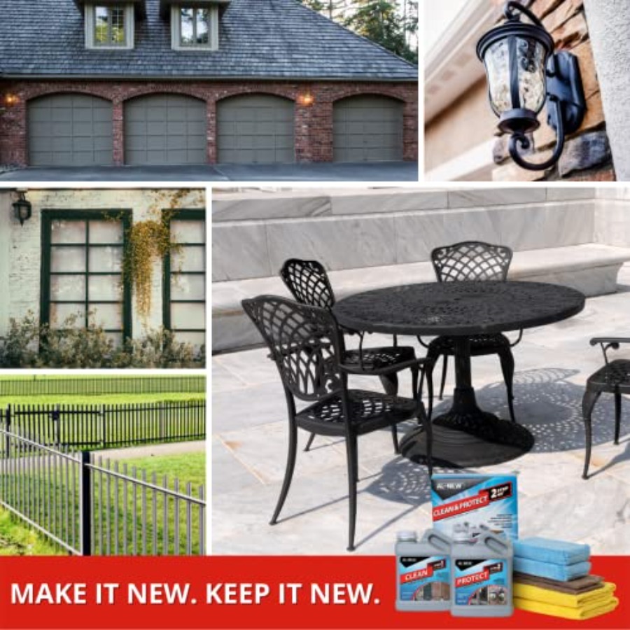 2 Step Clean and Protect Kit C - огляд і ціна Outdoor Lighting For Your Garage