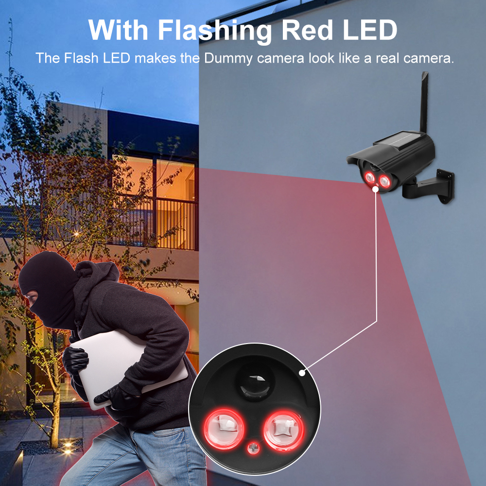 Outdoor Solar Simulation Camer - огляд і ціна Outdoor Lighting Led Fixtures