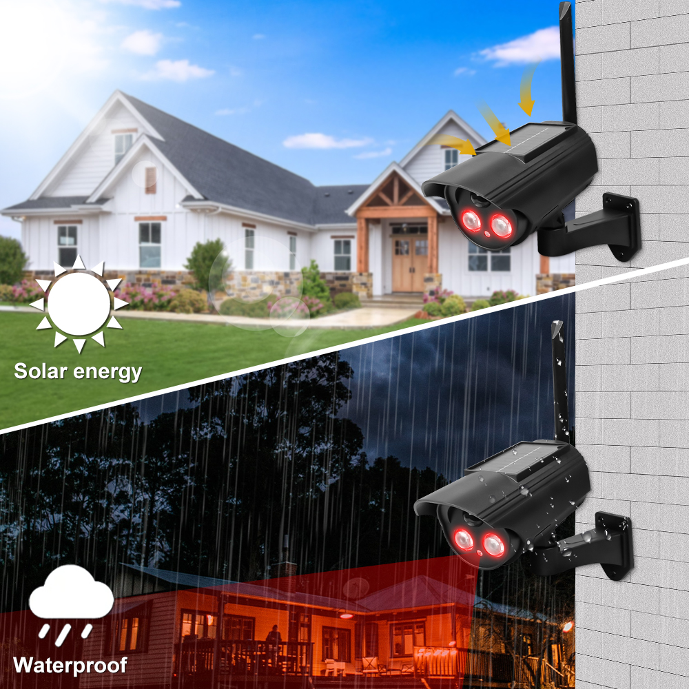 Outdoor Solar Simulation Camer - огляд і ціна Outdoor Lighting Led Fixtures