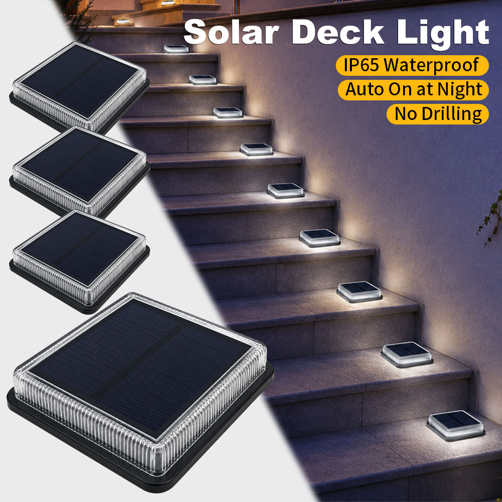 Solar Deck Light Outdoor Water - огляд і ціна Outdoor Lighting Ground Fixtures
