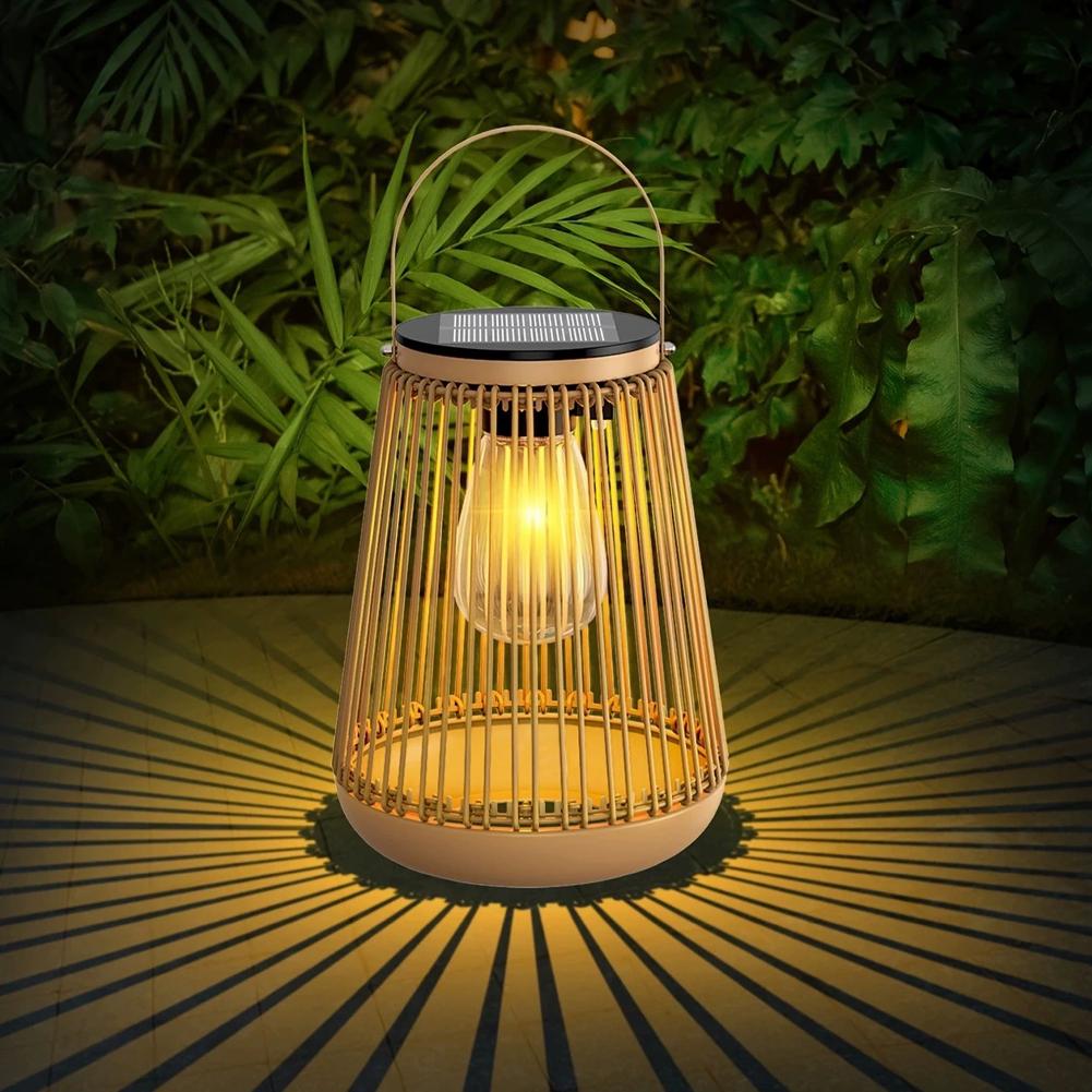 IP65 Waterproof Solar Rattan L - огляд і ціна Outdoor Lighting For Patio