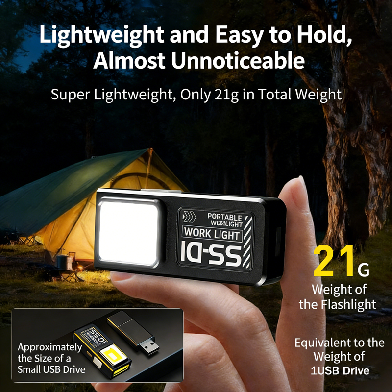Mini COB LED Flashlight Rechar - огляд і ціна Led Flood Light