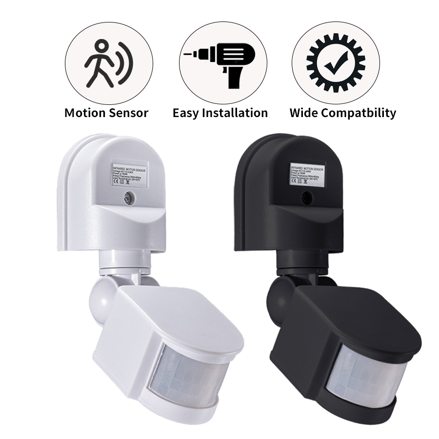 PIR Motion Sensor 220V 110V 12 - огляд і ціна Outdoor Lighting Led Fixtures