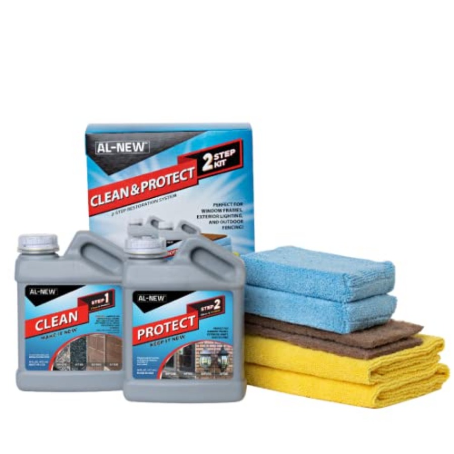 2 Step Clean and Protect Kit C - огляд і ціна Outdoor Lighting For Your Garage