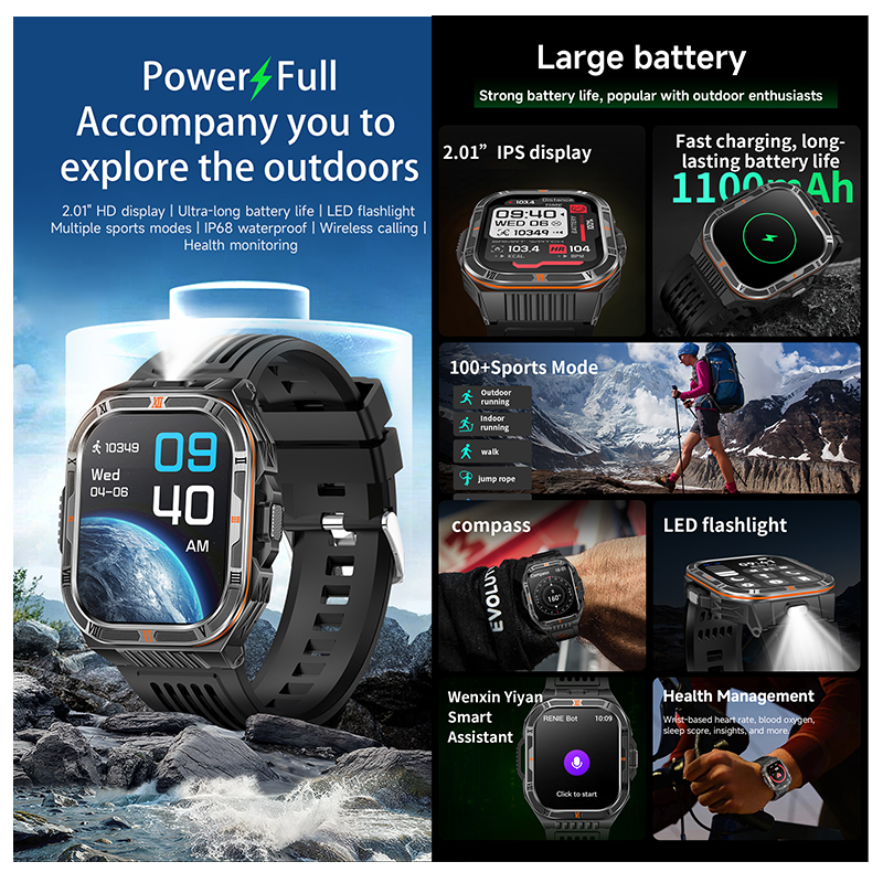New 1100mAh Big Battery Smart  - огляд і ціна Outdoor Lighting Zones