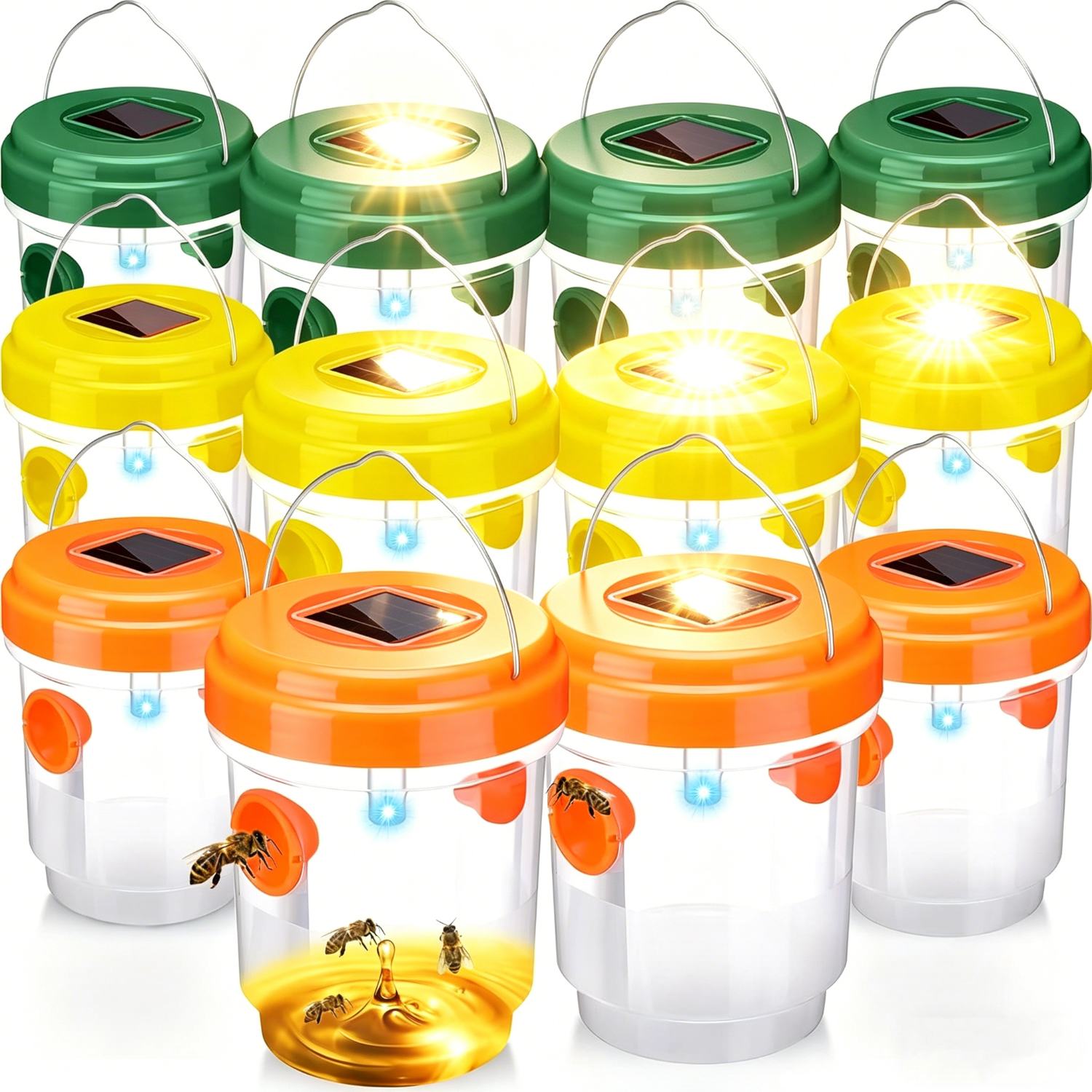 1-6PCS Solar Wasp Trap Waterpr - огляд і ціна Outdoor Lighting Led Fixtures